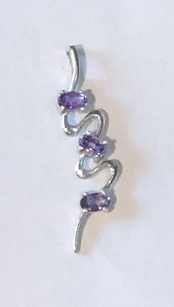 Hangers met Amethyst