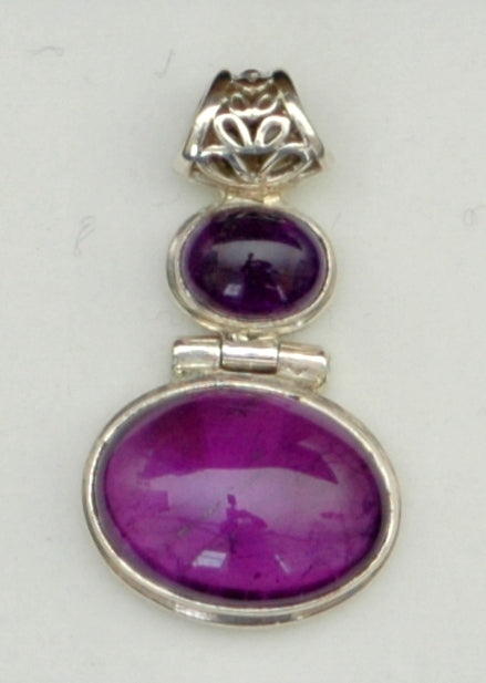 Hangers met Amethyst