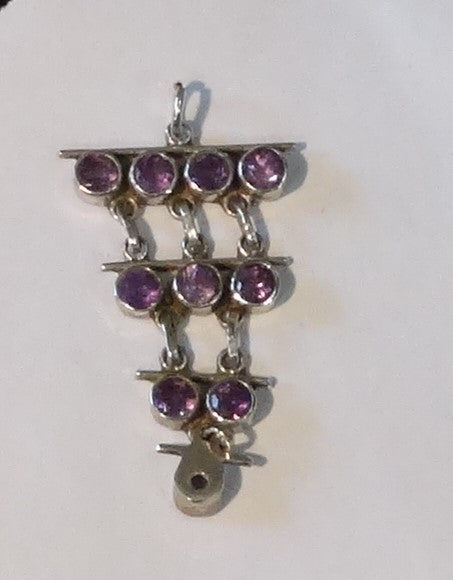 Hangers met Amethyst