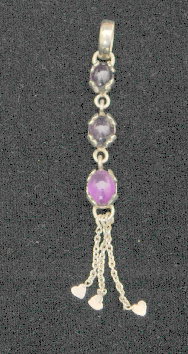 Hangers met Amethyst